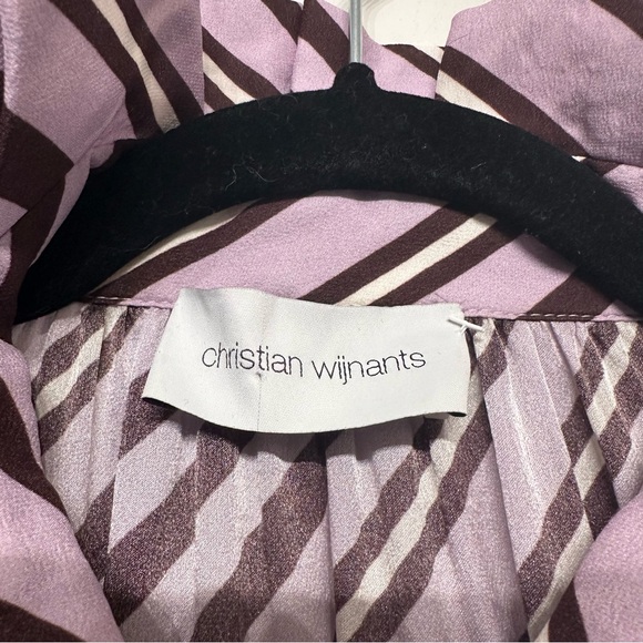 Christian Wijnants Diana Silk Dress 34 - Picture 6 of 14